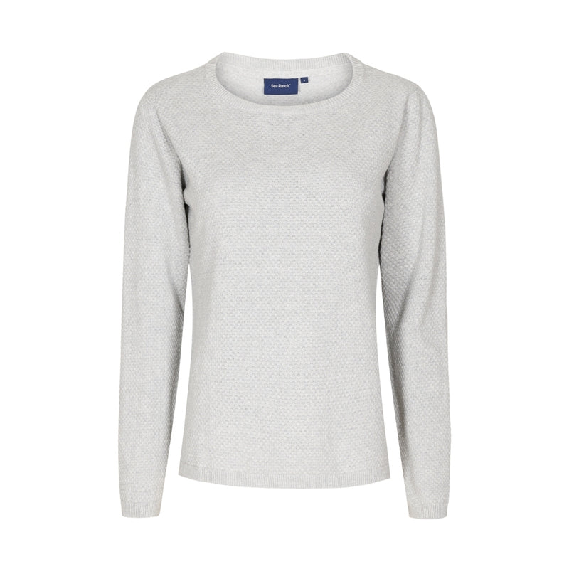 Sea Ranch Frida Bubble Knit Knit Grey Melange