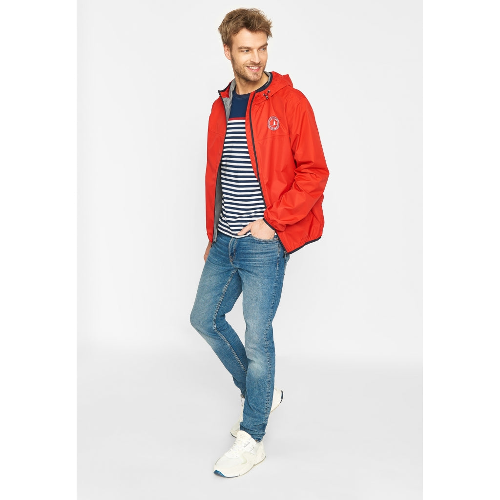 Greg Light Weight Jacket - True Red