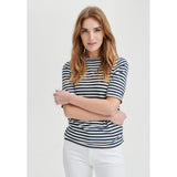 Redgreen Women Hedy kortærmet T-shirt Short Sleeve Tee 168 Navy Stripe