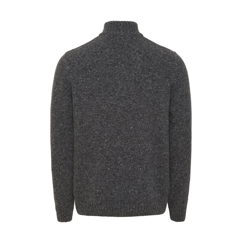Sea Ranch Hurley Half Zip Knit Knit Graphite Melange