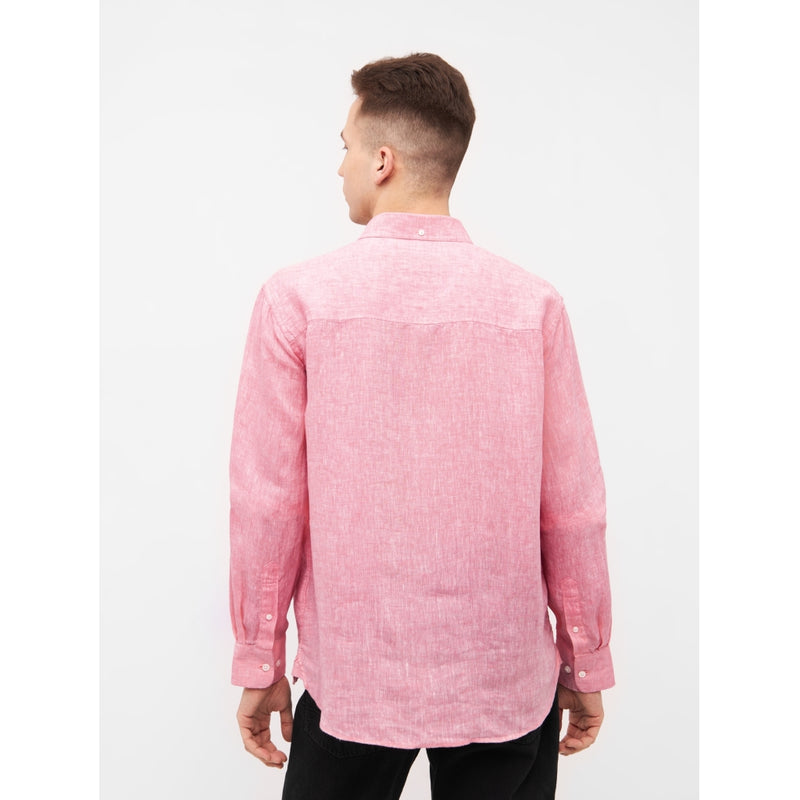 Sea Ranch Hyeres Long Sleeve Shirt Shirts Pink Nectar