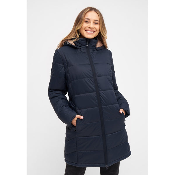 Sea Ranch Inez Puffa Coat Jackets and Coats Dark Navy