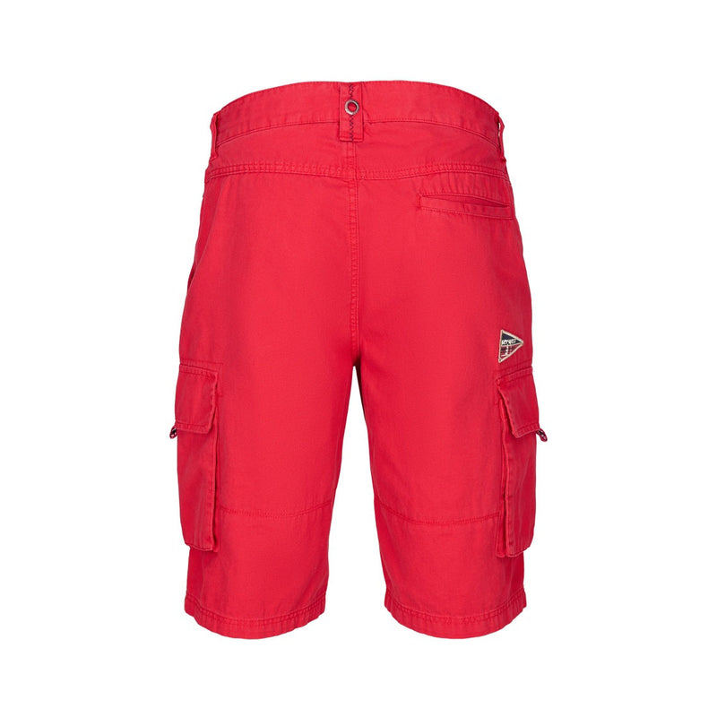 Jeffery Knee length Shorts - SR Red