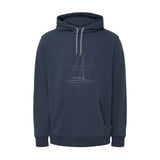 Sea Ranch Joah Sweat Hoodie Sweats Blue