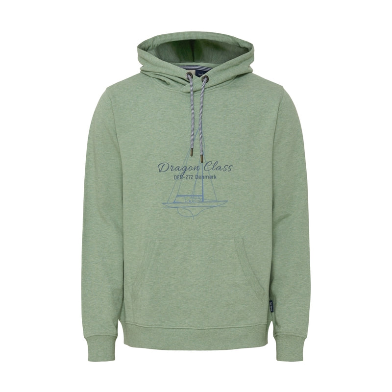 Sea Ranch Joah Sweat Hoodie Sweats Green Melange