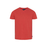 Sea Ranch Juan V-Neck Organic Cotton Tee Short Sleeve Tee SR Red