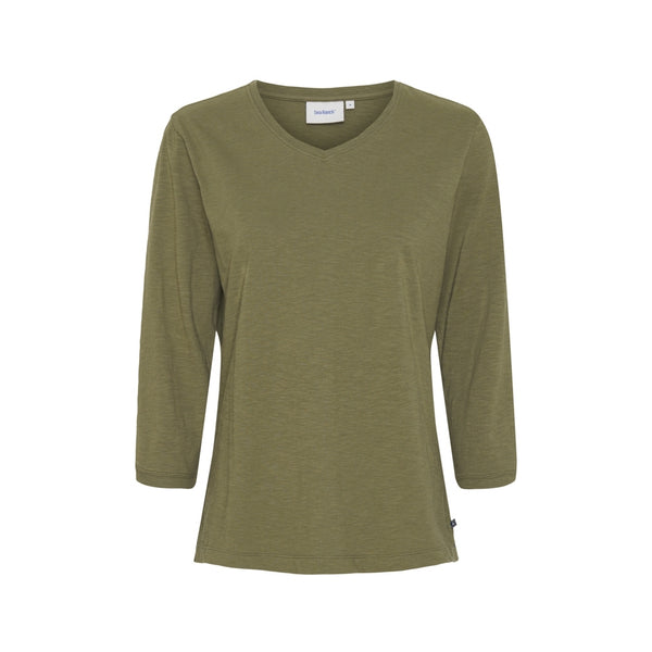 Sea Ranch Kaya 3/4 length Sleeve Tee Short Sleeve Tee Army Grøn