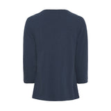 Sea Ranch Kaya 3/4 length Sleeve Tee Short Sleeve Tee Blue