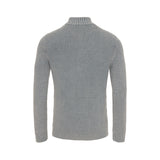 Sea Ranch Lance Knit Half Zip Knit Mid Grey