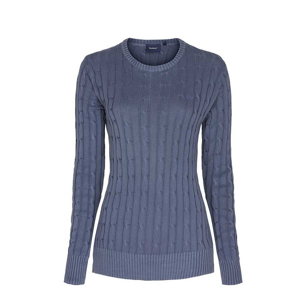 Leonora Long Sleeve Knit Sweater - SR Navy