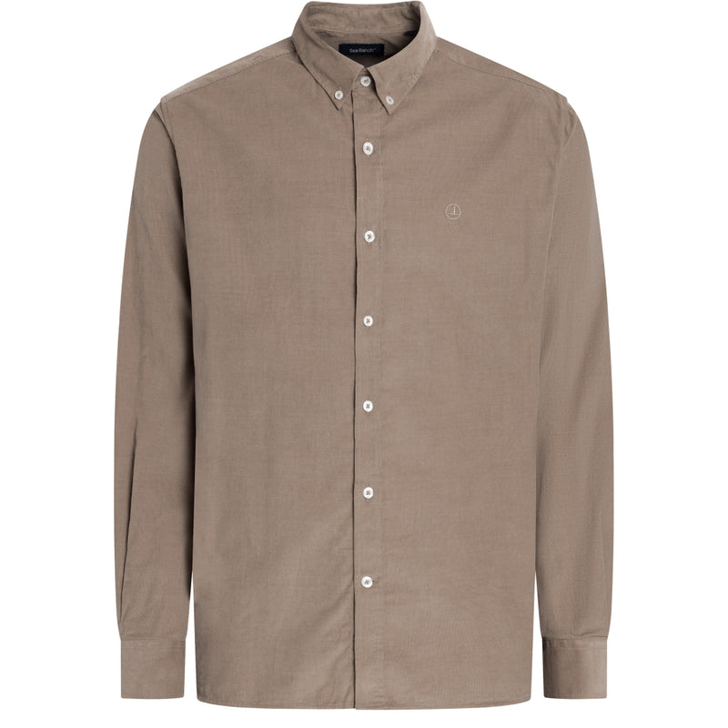 Sea Ranch Lester Baby Cord Shirt Shirts Khaki