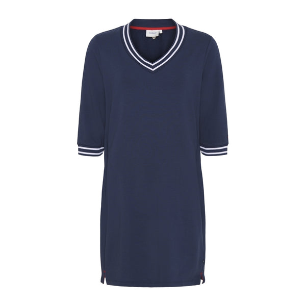 Sea Ranch Lilja V-Neck Dress Dresses / Shirts SR Navy