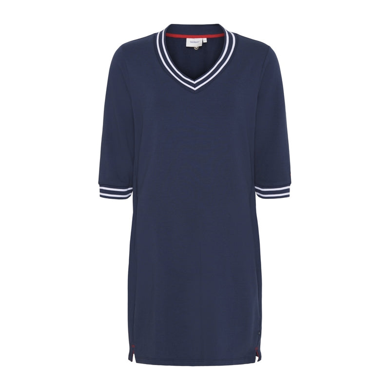 Sea Ranch Lilja V-Neck Dress Dresses / Shirts SR Navy