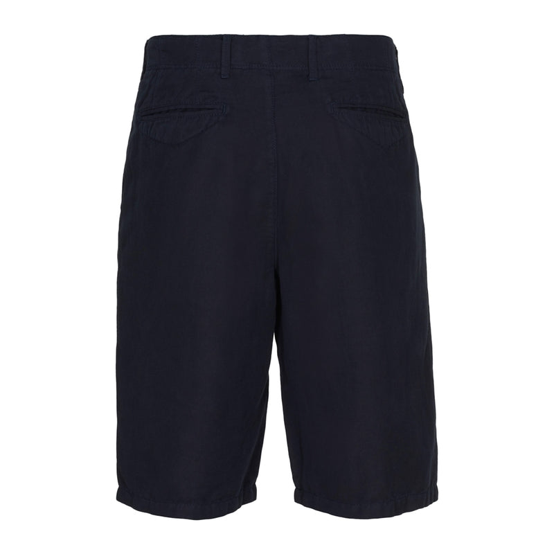 Sea Ranch Eddy Cotton/Linen Mix Shorts Pants and Shorts Dark Navy