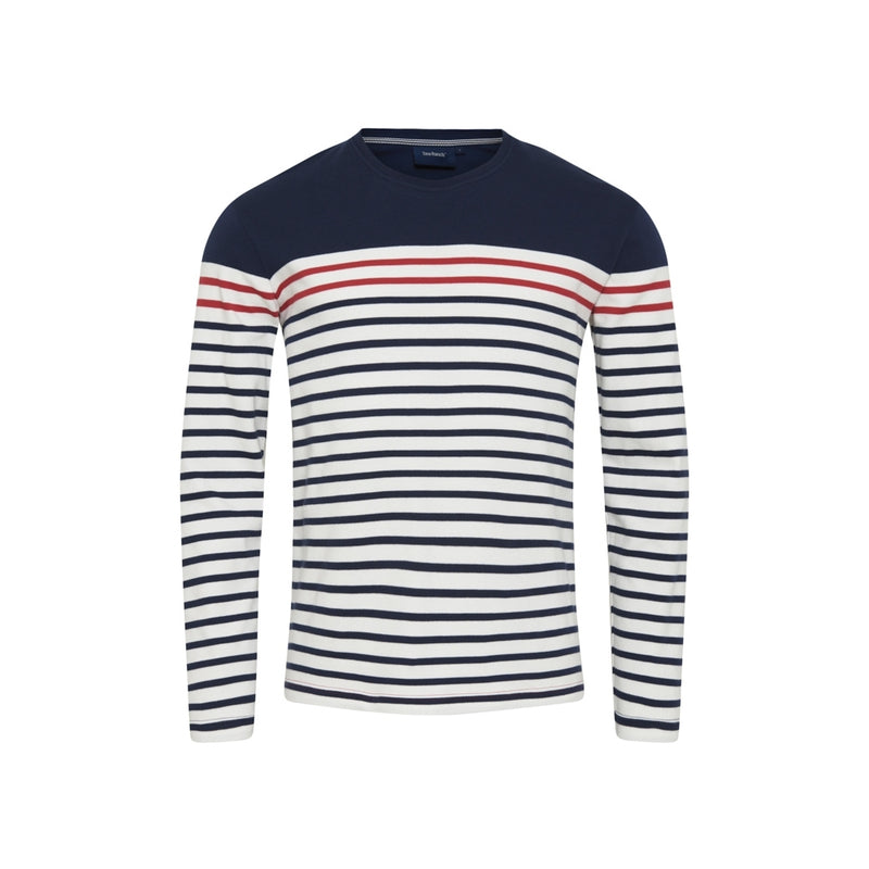 Sea Ranch Louie T-shirt Long Sleeve Tee SR Navy/SR Red/Pearl