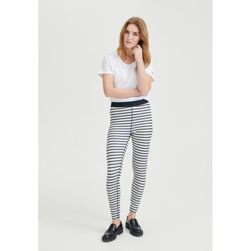 Redgreen Women Macha Leggings Pants and Shorts 120 Off White Stripe