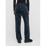Redgreen Women Marika Velvet Pants Pants and Shorts 069 Dark Navy