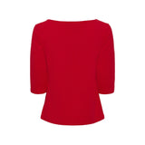 Sea Ranch Marina 3/4 length tee with UV protection Long Sleeve Tee True Red