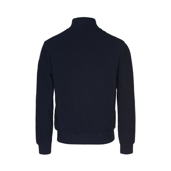 Marinus Windbreaker Knit - Dark Navy