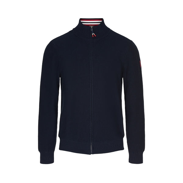 Marinus Windbreaker Knit - Dark Navy