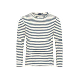 Sea Ranch Maurice T-shirt Long Sleeve Tee 4191 Ecru/Insignia Blue