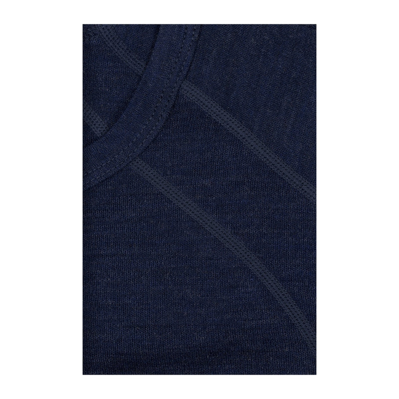 Sea Ranch Mens Merino Wool Crew Neck Underwear 4215 Navy Marle