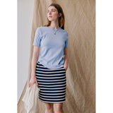 Redgreen Women Nabila Skirt Skirts 168 Navy Stripe