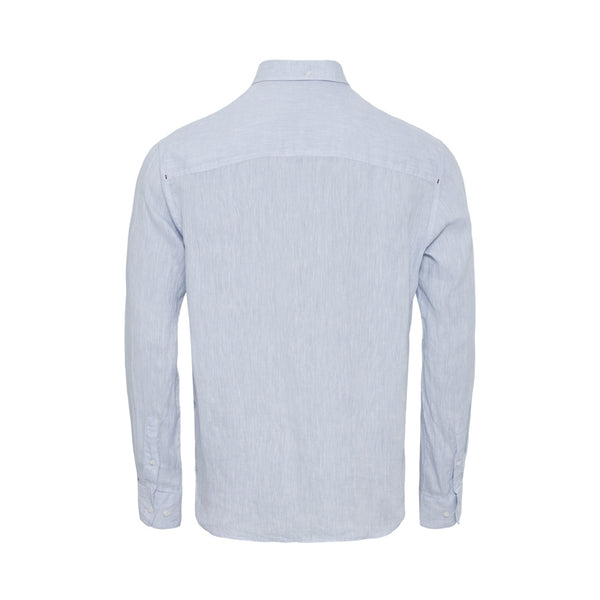 Sea Ranch Neil Linen Shirt with pocket Shirts Powder Blue