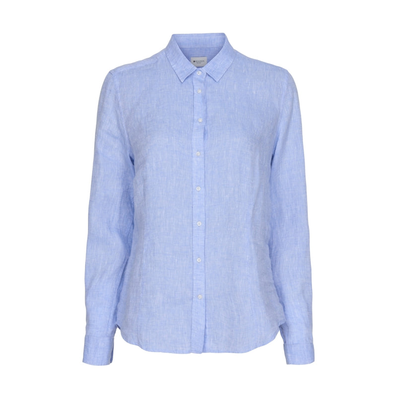 Redgreen Women Ofelia skjorte Shirts Sky Blue Melange