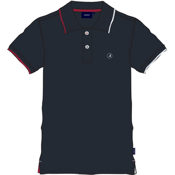 Sea Ranch Paco Polo Polo Shirts Dark Navy