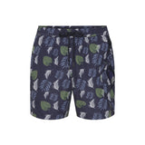 Sea Ranch Palm Printed Swimshorts Swim Shorts SR Navy