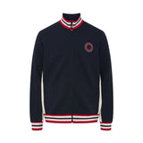 Sea Ranch Paul Sweat Zip Sweats Dark Navy/Pearl