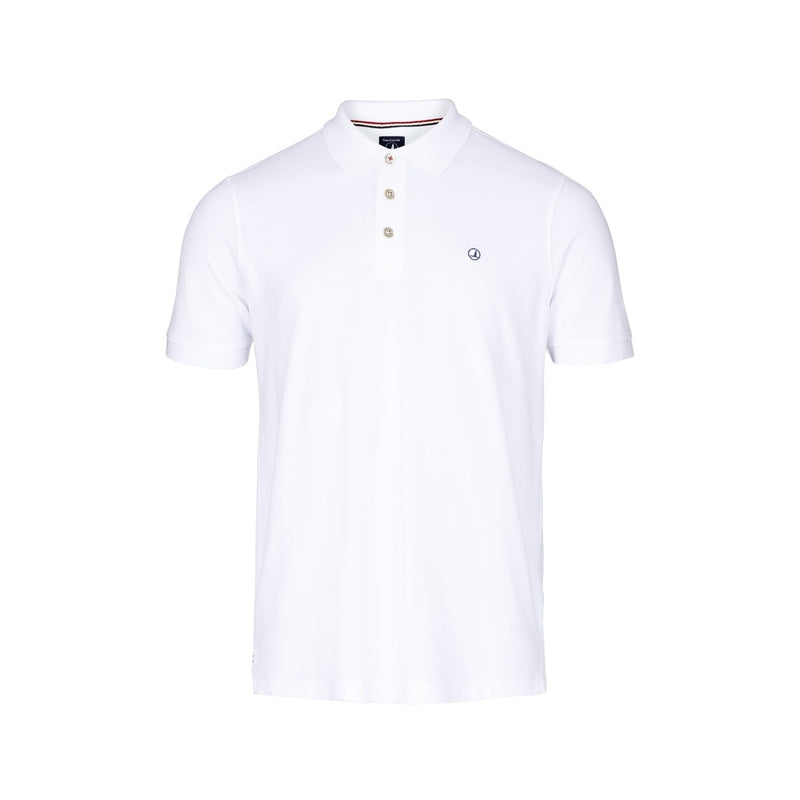 Sea Ranch Pembroke Short Sleeve Polo Polo Shirts White