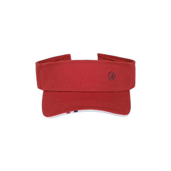 Sea Ranch Pier Sun Visor Caps SR Red