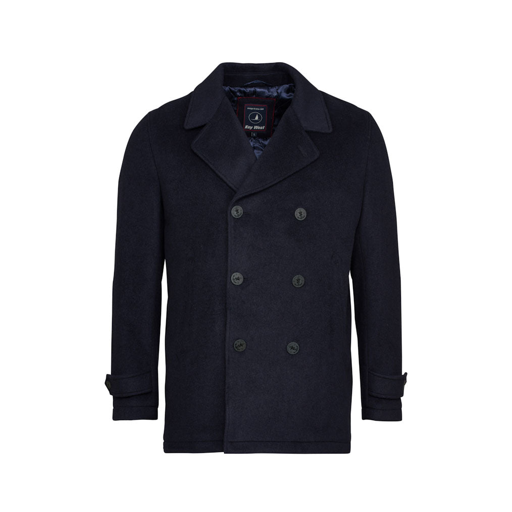 Robin Pea Coat - Dark Navy