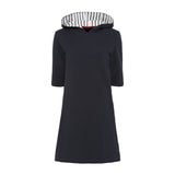 Sea Ranch Ronja Striped 3/4 Sleeve Sweat Dress Dresses / Shirts Dark Navy