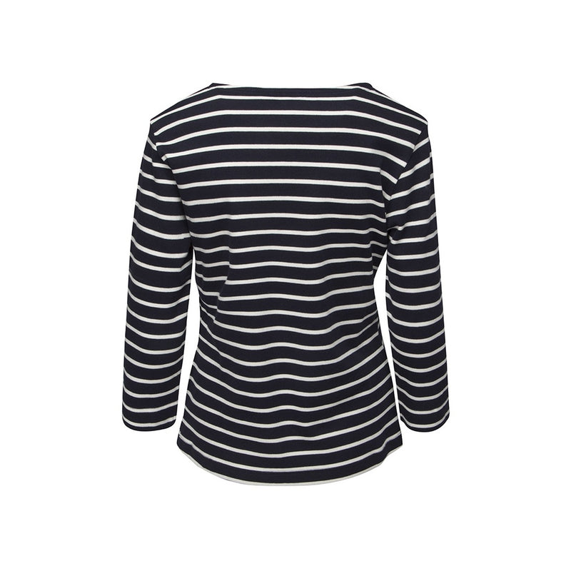 Sea Ranch Santi Striped Long Sleeve Tee Long Sleeve Tee SR Navy/Ecru