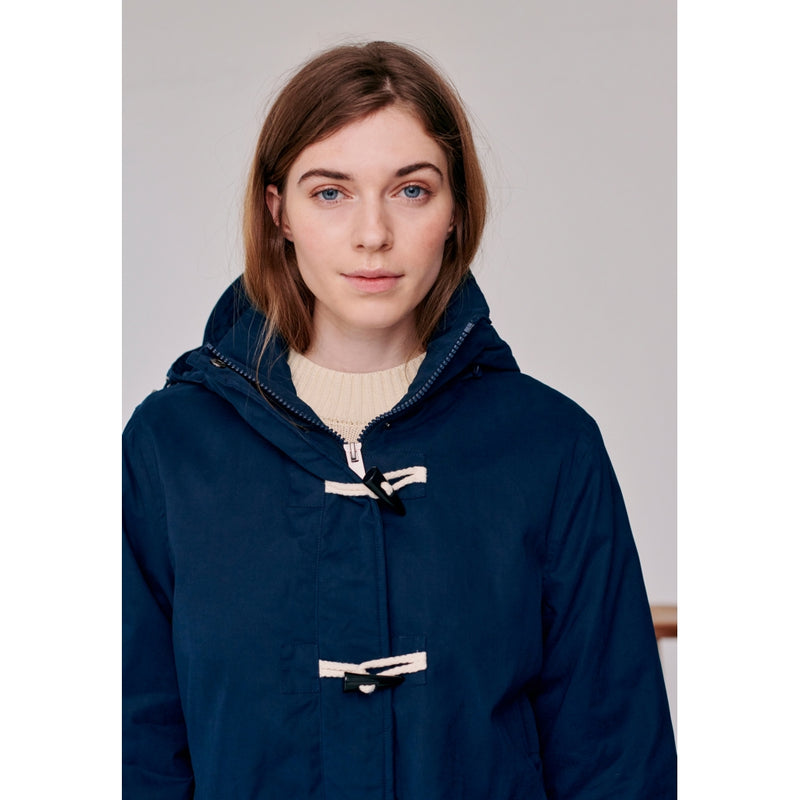 Navy blue parka store womens