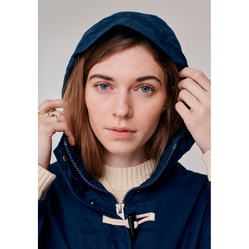 Womens navy new arrivals parka coat