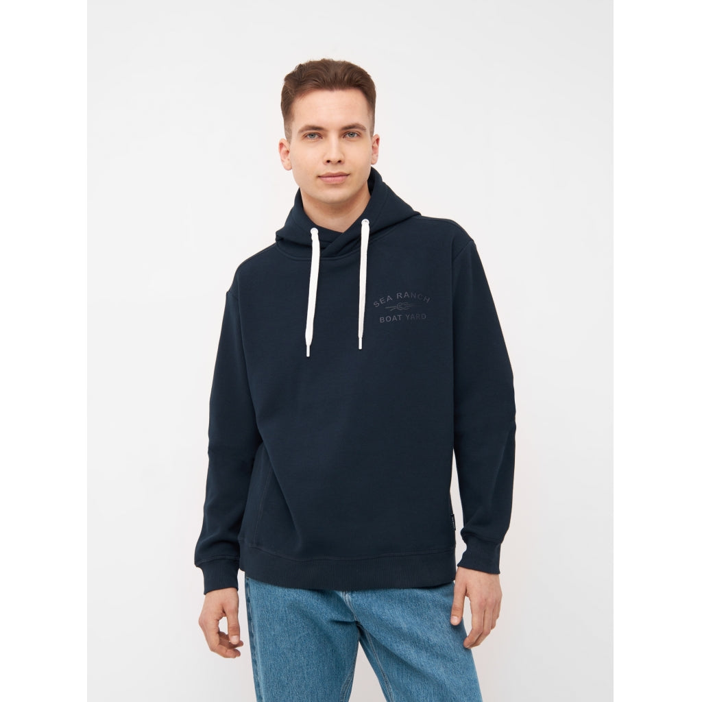 Sea Ranch Sepp Hood Sweats Dark Navy
