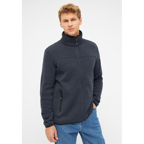 Mens navy sales full zip fleece