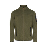 Sea Ranch Sidney Fleece Jacket Fleece Dark Olive Green Melange