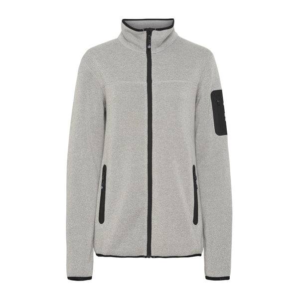 Sea Ranch Sidney Fleece Jacket Fleece Mid Grey