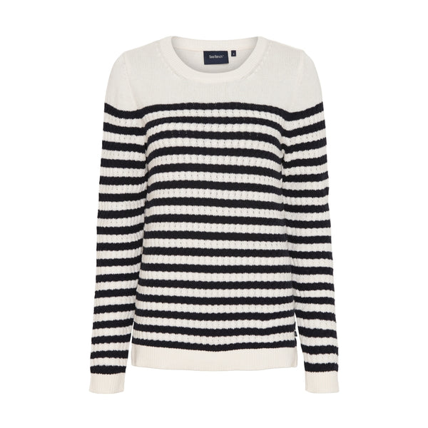 Sea Ranch Signe Knit Pearl/SR Navy