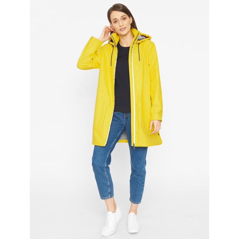 Redgreen Women Silla PU Jacket Jackets and Coats 034 Bright Yellow