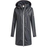 Silla PU Regnjakke - Navy