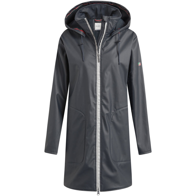Silla PU Regnjakke - Navy