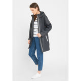 Silla PU Regnjakke - Navy