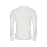 Sea Ranch Simon Ribbed Long Sleeve Sweater Knit Pearl