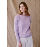 Redgreen Women Simone Cable Knit Knit 082 Lavendel